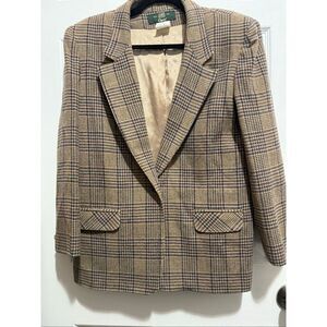Orvis women’s tweed blazer size 10
